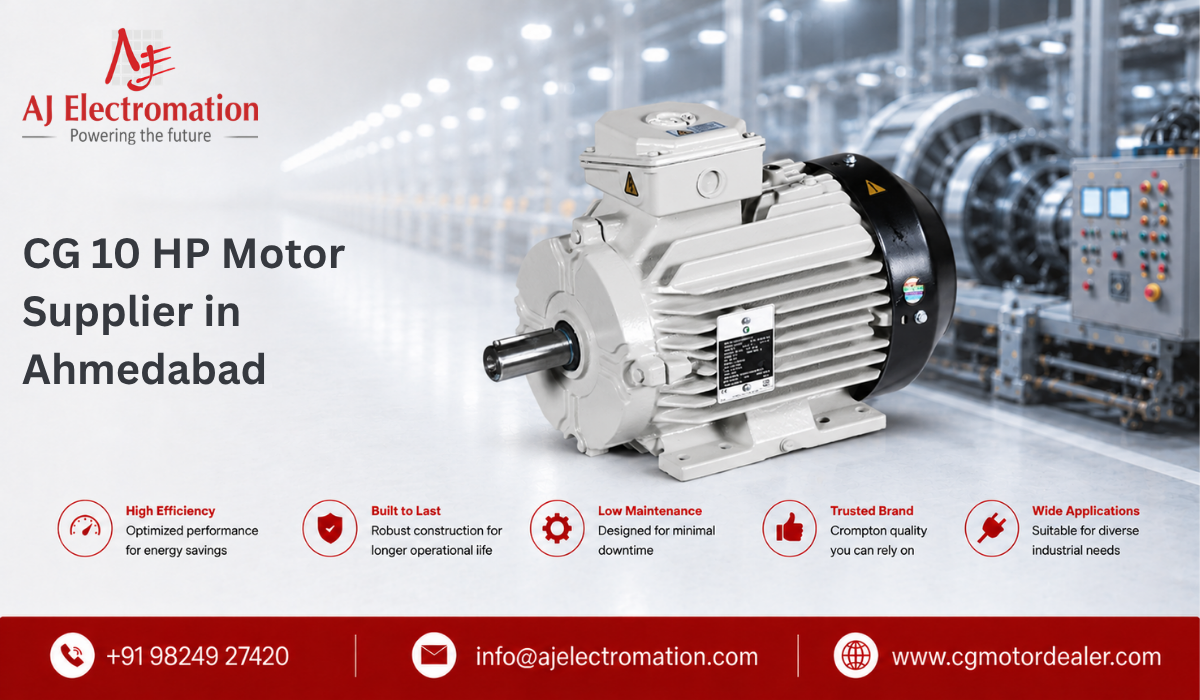 Cg 10 Hp Motor Supplier In Ahmedabad