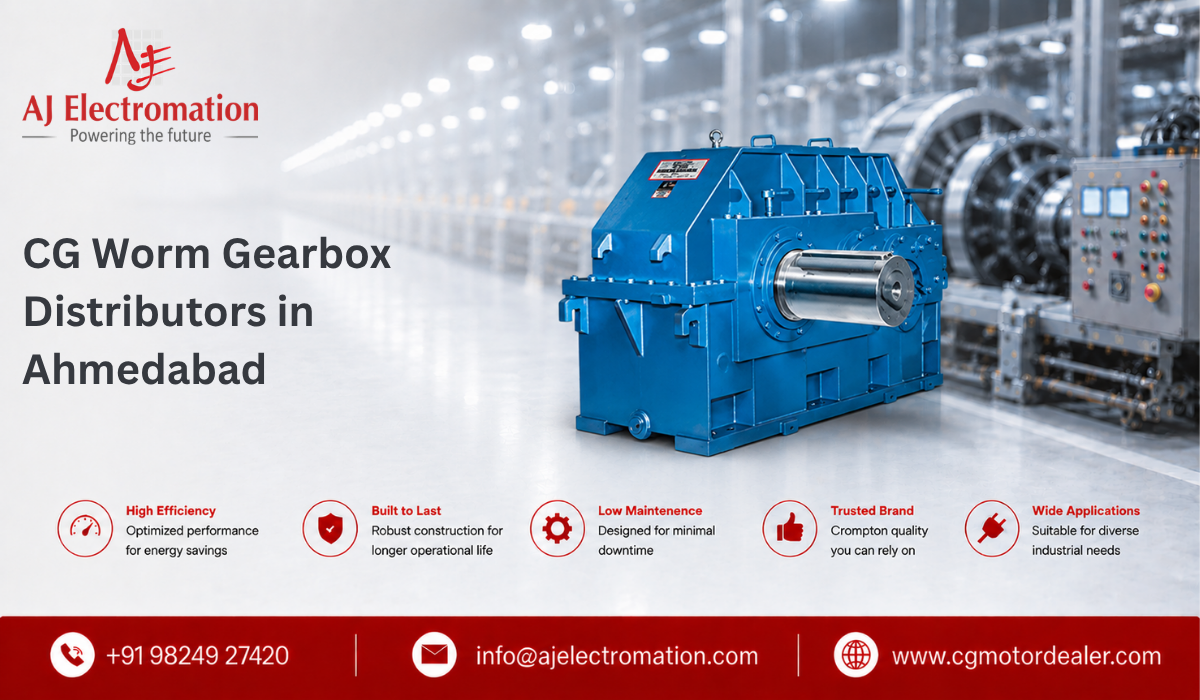 Cg Worm Gearbox Distributors In Ahmedabad