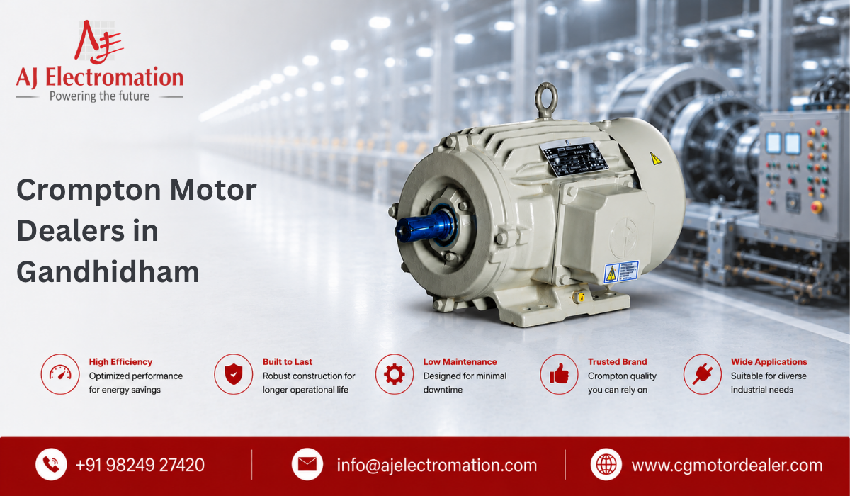 Crompton Motor Dealers In Gandhidham