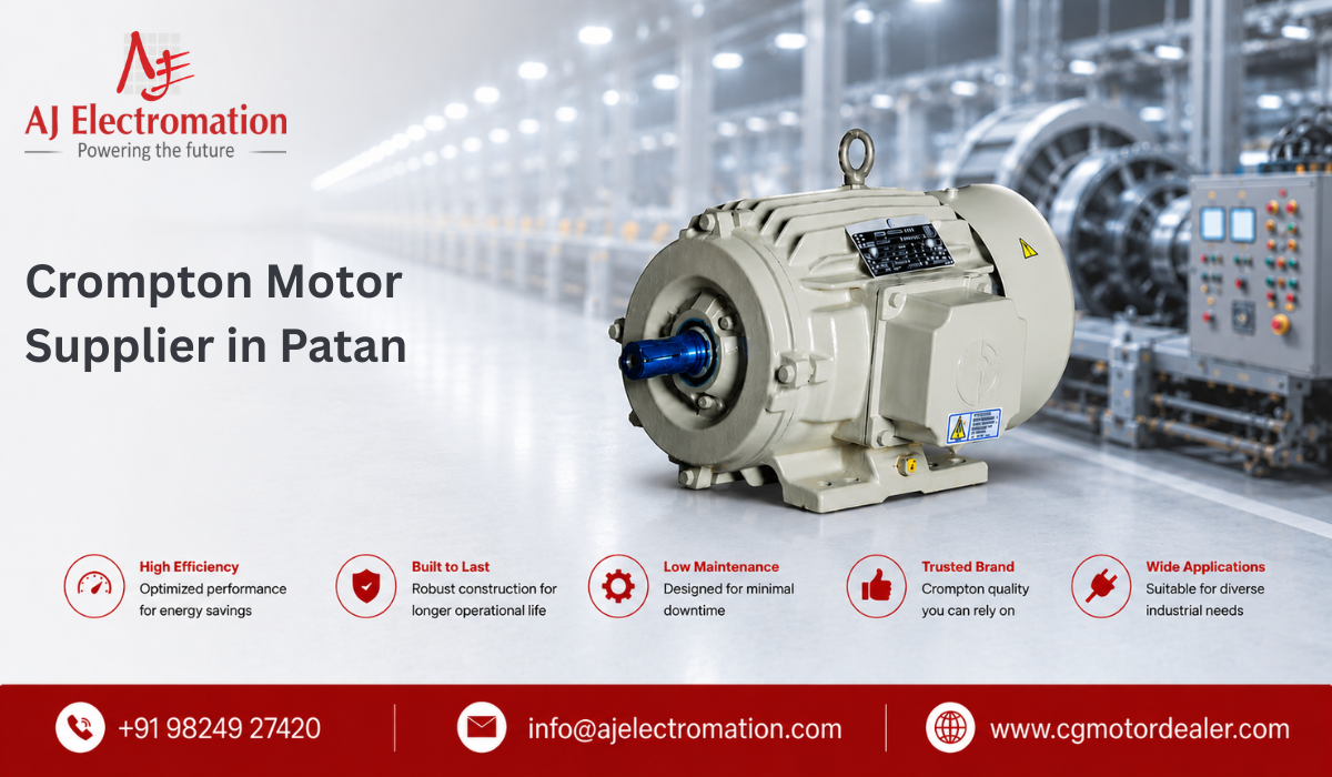 Crompton Motor Supplier In Patan