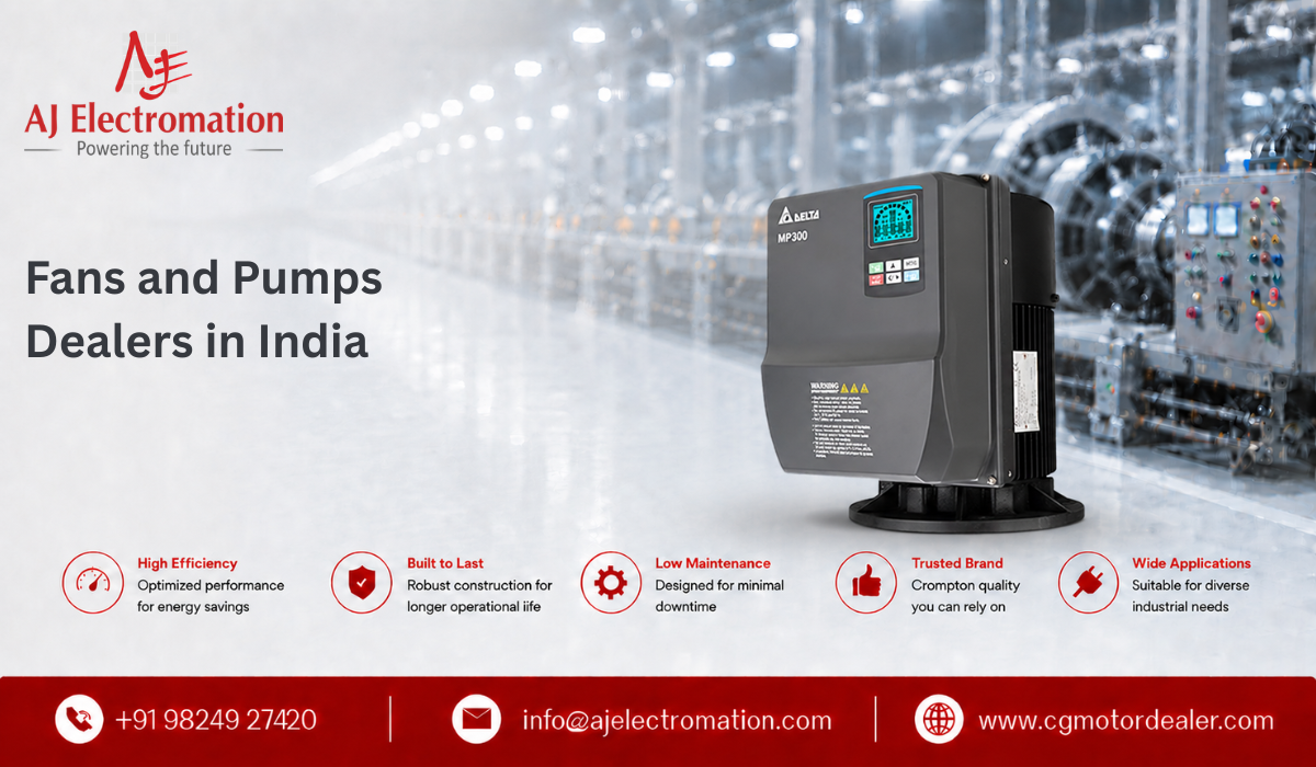 Fans And Pumps Dealers In India